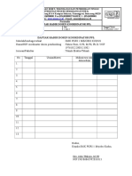 Lampiran 13 Daftar Hadir Dosen Koordinator PPL