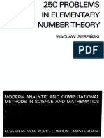 250 Problems in Elementary Number Theory - Sierpinski (1970).pdf