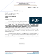 Carta de Presentacion Servicios