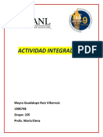 Actividad Integradora - Estructura IDC