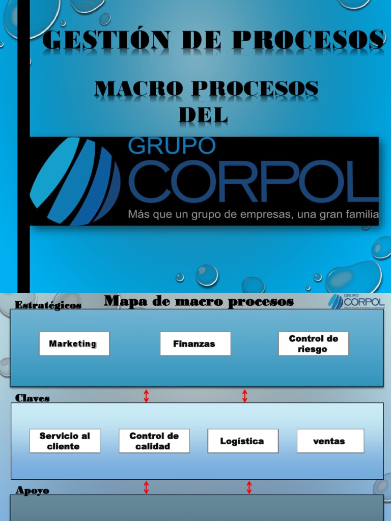 Macroprocesos en Gestión Empresarial | PDF | Publicidad | Marketing