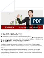 Estadísticas ISO 2014 - GlobalSTD PDF