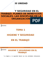 Higiene y Seguridad en El Trabajo