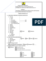 Form Pendataan