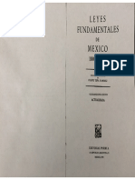 Leyes Fundamentales de México, Tena Ramirez