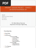 Aircraft Design Project – Phase 2 Ppt