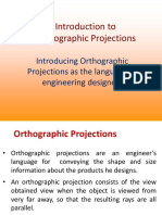 Introduction To Orthographic Projections: Introducing Orthographic Projections As The Language of Engineering Designers