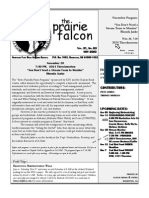 November 2002 Prairie Falcon Northern Flint Hills Audubon Society