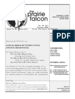 Sept 2003 Prairie Falcon Northern Flint Hills Audubon Society