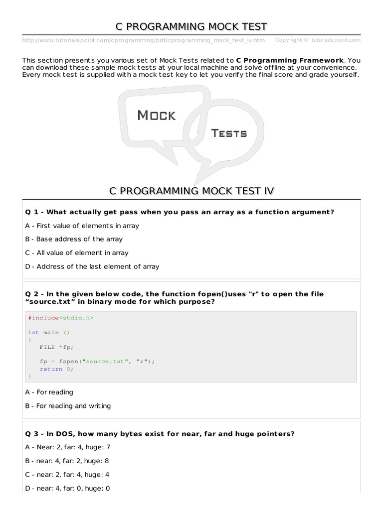 Mock Testing C : When to Mock Unit Testing C/C++ Code – EEKBV