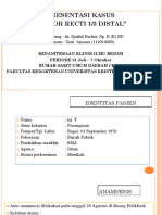 Case DR Sjaiful Tumor Recti