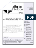 November 2005 Prairie Falcon Northern Flint Hills Audubon Society