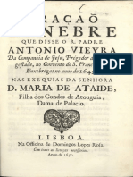 Oraçao Funebre 1650