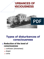 Disturbances of Consciesness