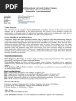 Course Outline - Electrical machines-II