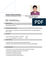 Ashish Kr. Agarwal - Resume