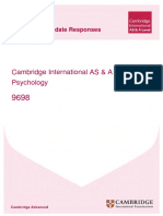 9698 Psychology Example Candidate Responses Booklet 2013 v3