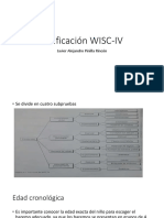 Calificación WISC IV