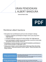 Pemikiran Pendidikan Moral Albert Bandura: Qumruin Nurul Laila1