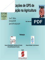 Aplicações GPS Agricultura