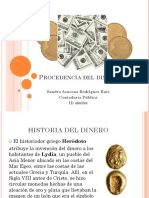 Procedencia Del Dinero