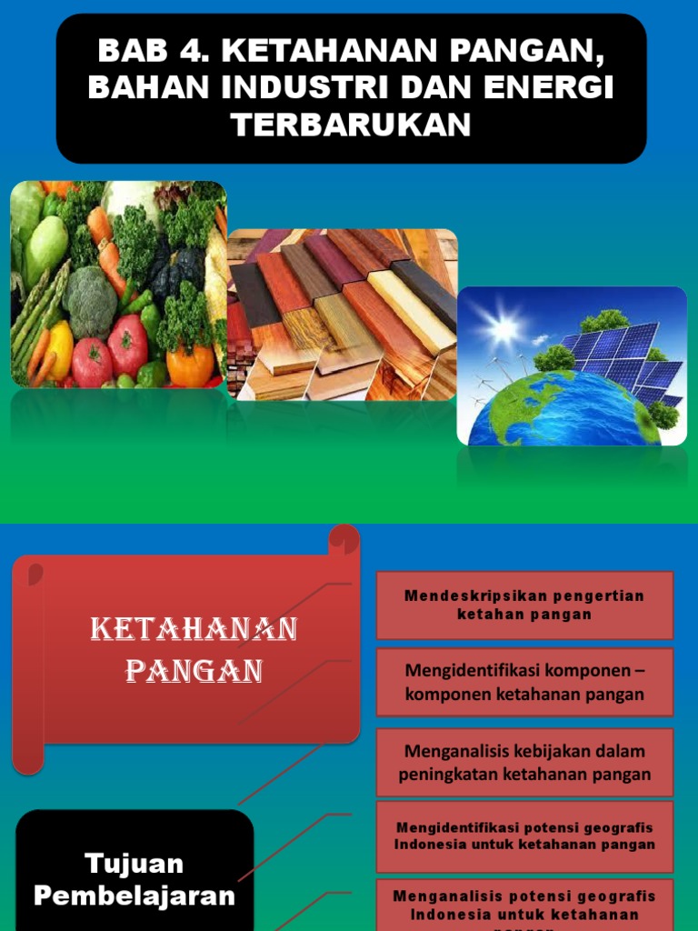 Komponen dan Kebijakan Ketahanan Pangan | PDF | Kesehatan Holistik ...
