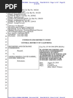 Download SECs Brief Opposing Mozilos Motion to Dismiss  by DealBook SN36412677 doc pdf