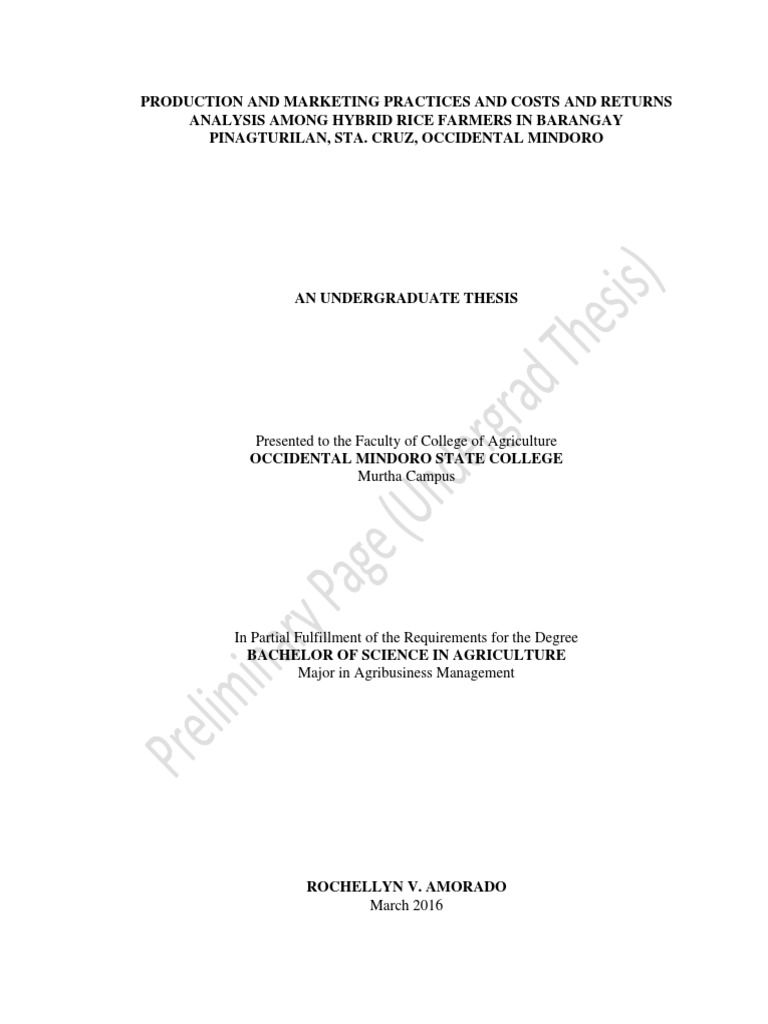 Preliminaries Template | PDF | Thesis | Doctor Of Philosophy