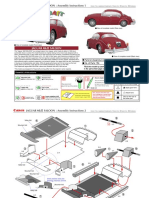 View of Complete Model (Side View) : Assembly Instructions