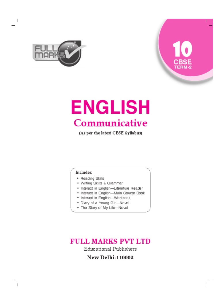 Full Marks English Class 10 Term 2 Electronic Waste Images, Photos, Reviews