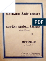 Mehmed Âkif Ersoy - Kurân-ı Kerîmden Âyetler & Mevizeler.pdf