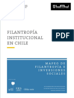 Filantropía Institucional en Chile