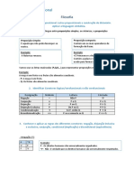 Resumos Lógica Preposicional