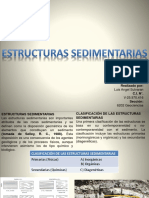 Clasificacion de Las Estructuras Sedimentarias PDF