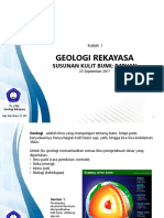 Geologi Rekayasa Kuliah I