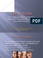 Discovering the Secrets of Successful Teenagers
