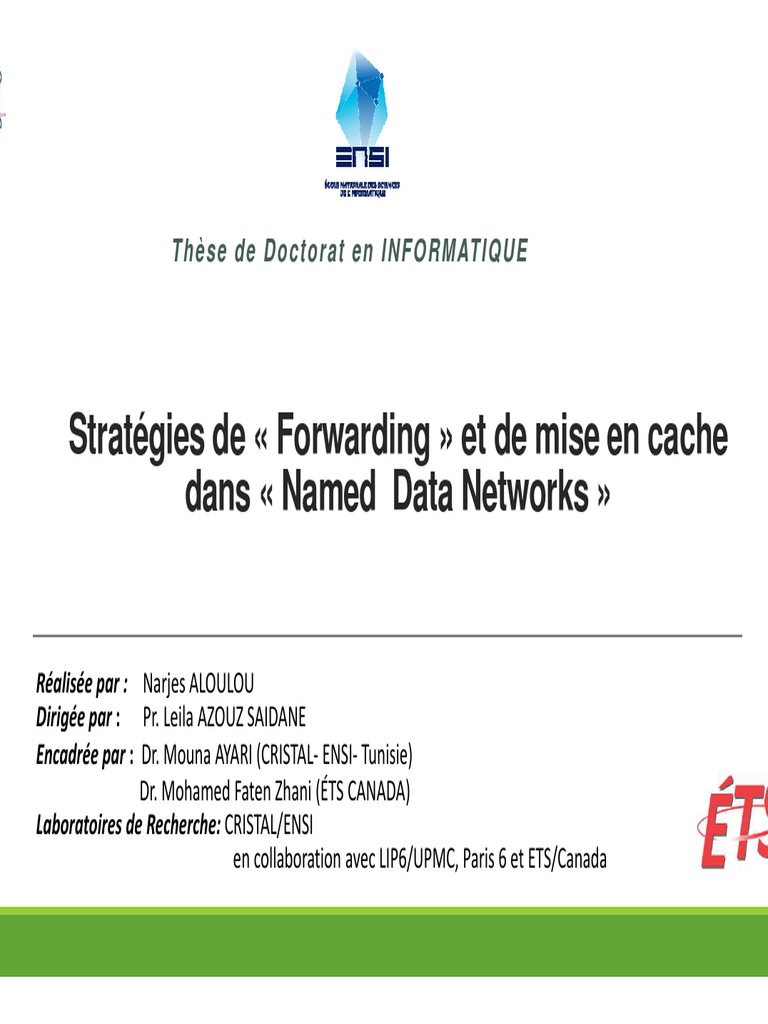 Stratégies de Forwarding dans NDN | PDF | Programmation informatique ...