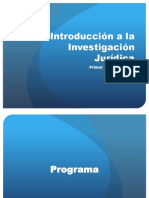 Introducción A La Investigación Jurídica