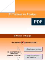 El Trabajo en Equipo