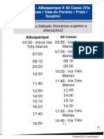 Horario de Onibus