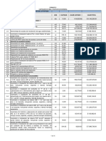 PTAP Optimización presupuesto