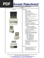 (Wu Neta 039 Zi) Usb Wi Fi Dongle (Wireless n (802.11n))