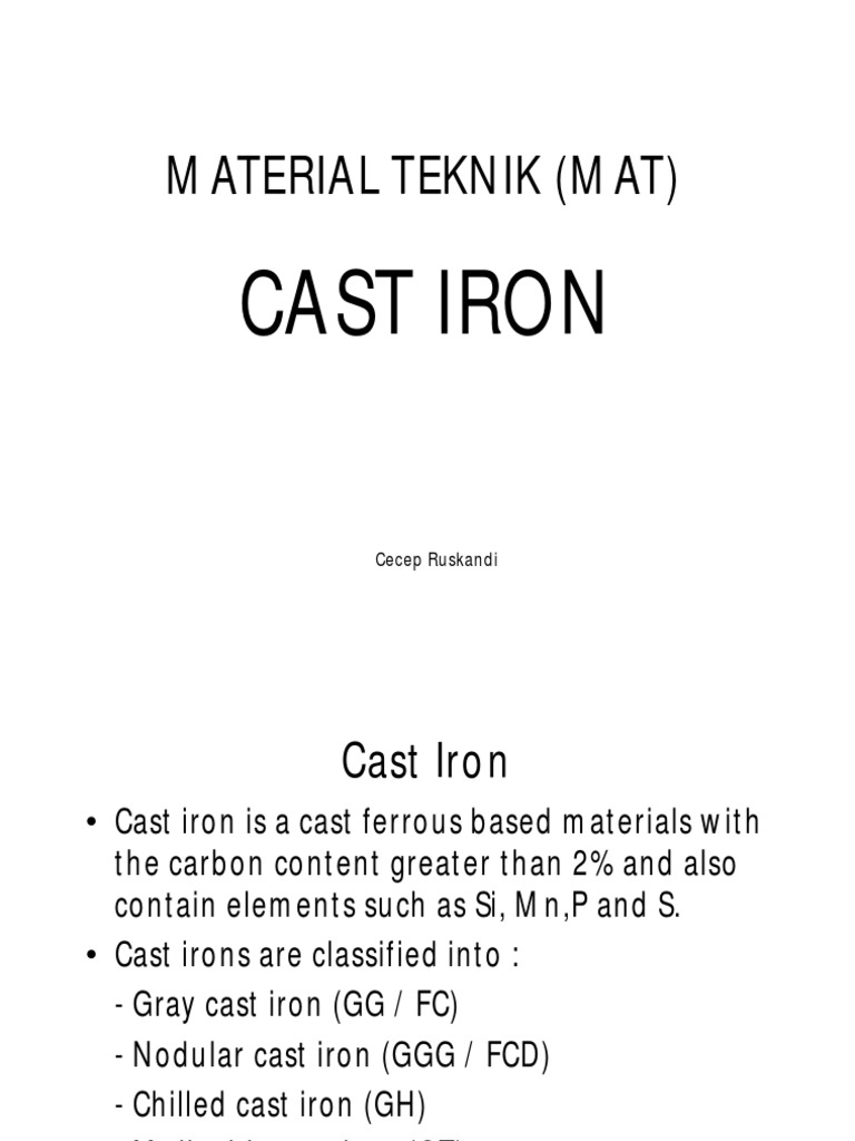 Cast Iron PDF PDF Cast Iron Ductility