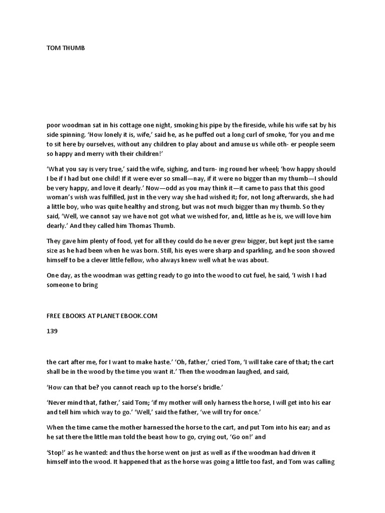 TOM THUMB
