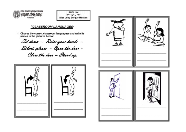 2âº Classroom Languages | PDF