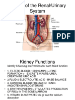 Alterations in Urinary Function