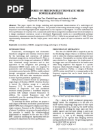 A Multi Degree of Freedom Electrostatic Mems