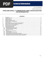 Emerson Vapor Injection Scroll Compressors For Refrigeration PDF