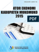 Indikator Ekonomi Kabupaten Mukomuko 2015
