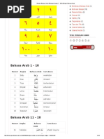 Download Belajar Bahasa Arab Bilangan Angka 1 - 100 _  by din5959 SN364181082 doc pdf